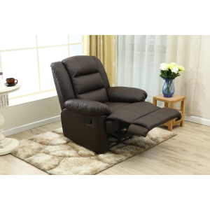 relax pihenő fotel barna színben
